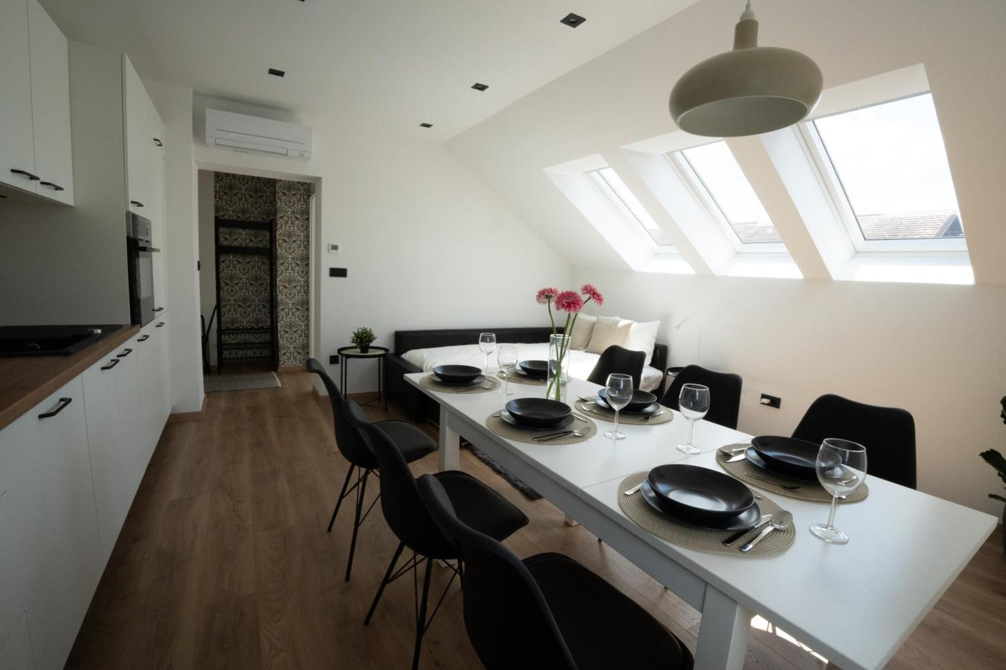 Apartment Black&white Ljubljana
