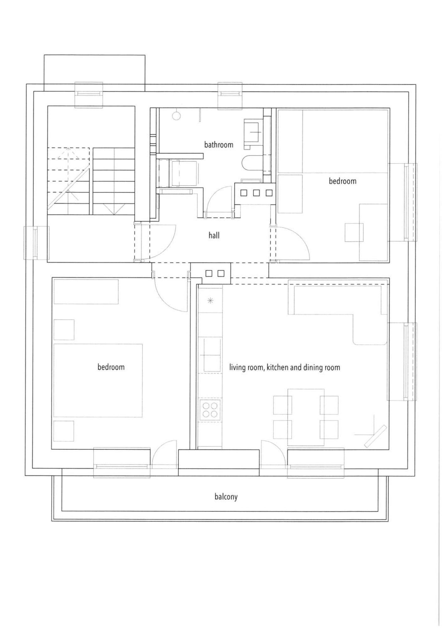 Apartment Black&white